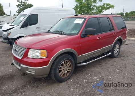 2004 Ford Expedition Eddie Bauer из США, поврежденный, VIN 1FMRU17W54LA08302